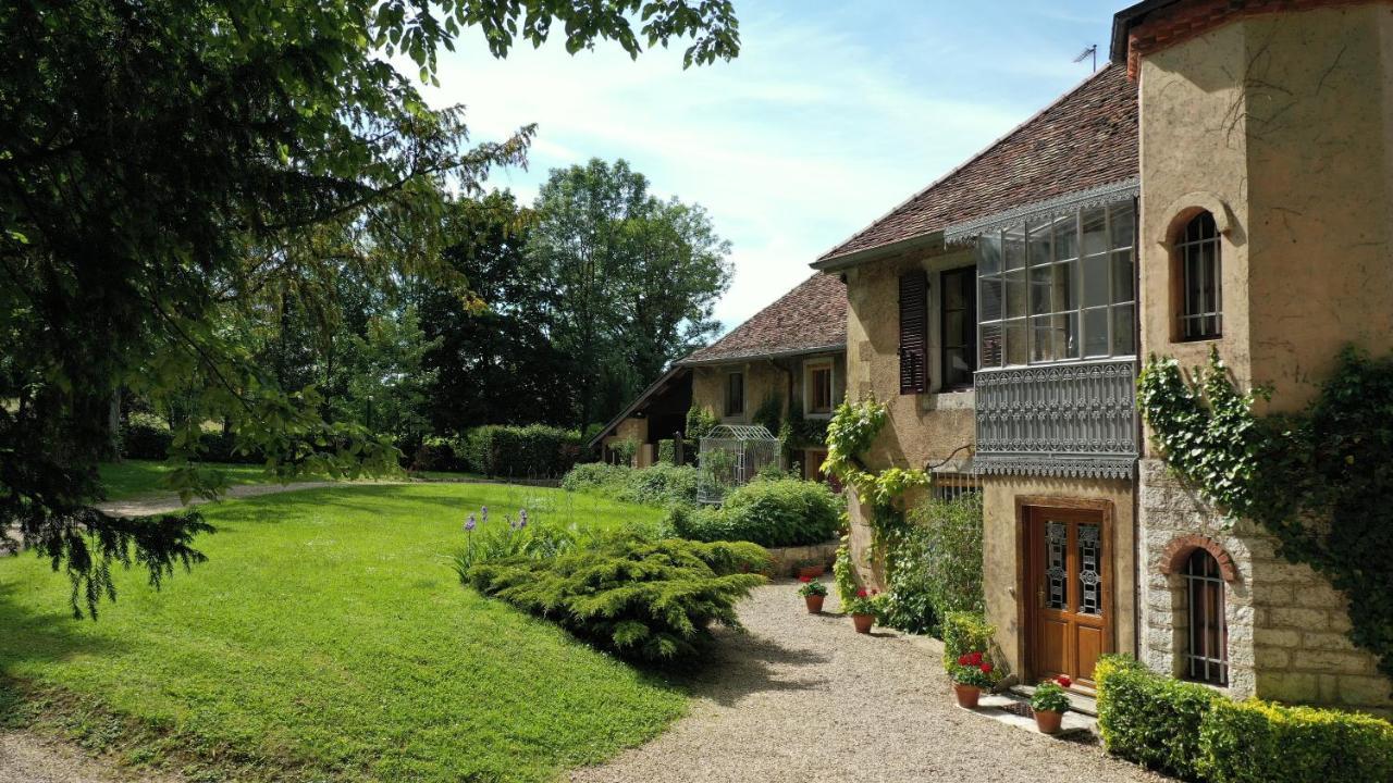 Domaine De Bellevue Gite Du Mont Poupet Marnoz Kültér fotó