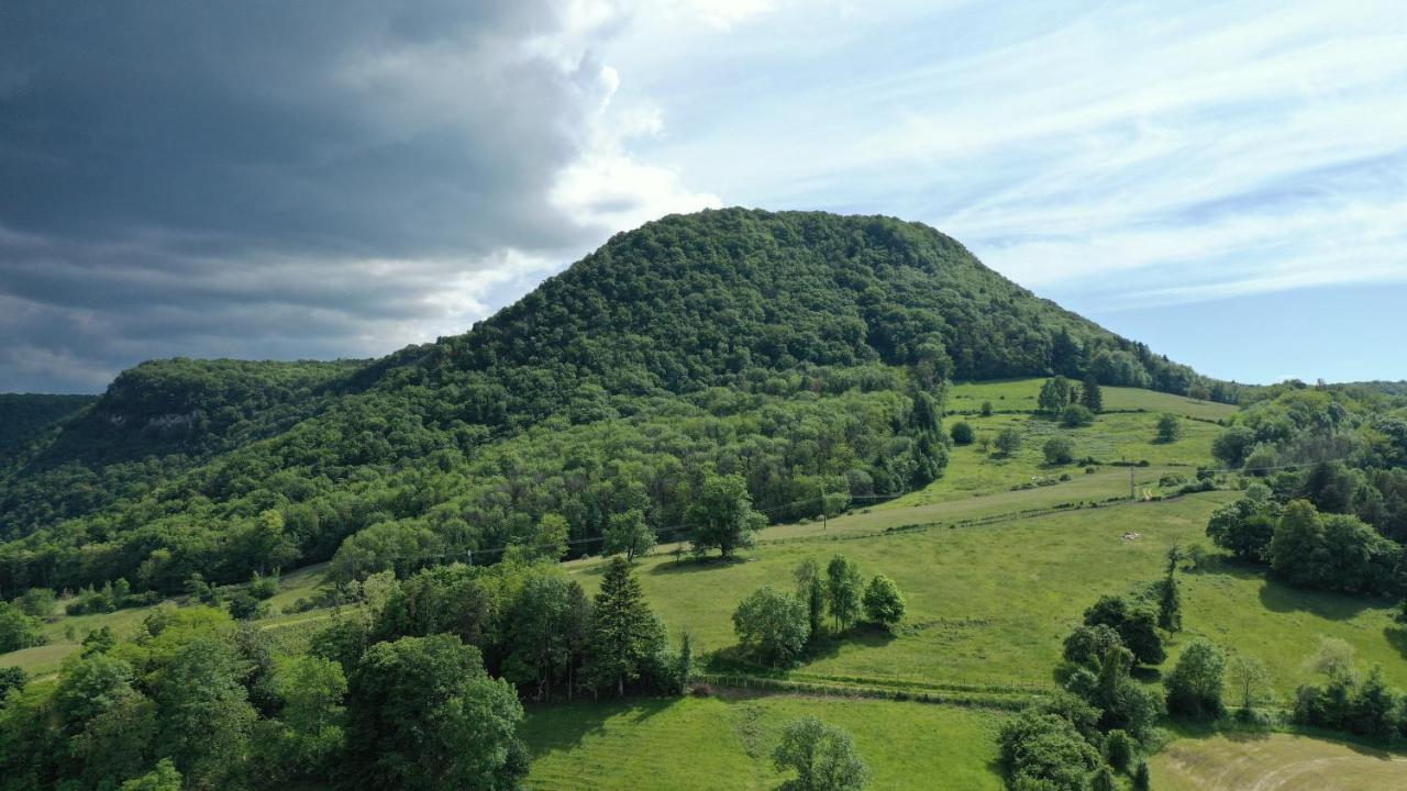 Domaine De Bellevue Gite Du Mont Poupet Marnoz Kültér fotó